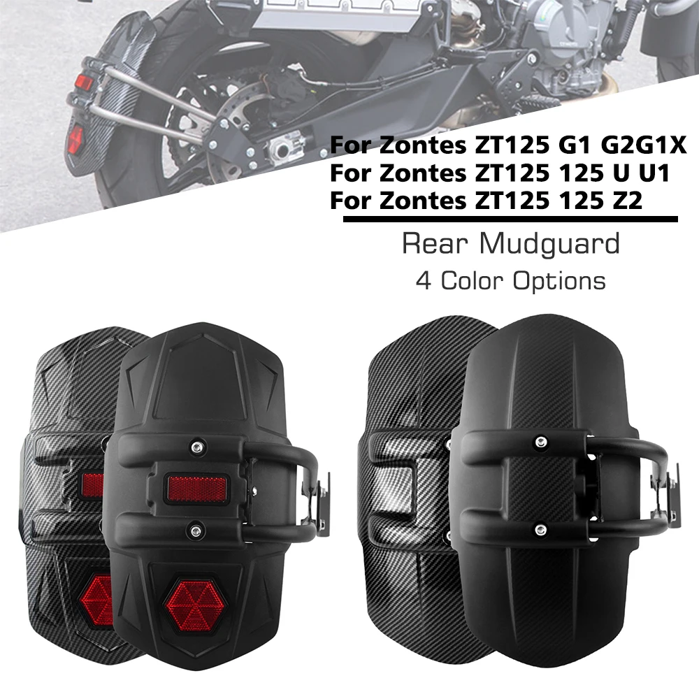For Zontes ZT 125 ZT125 G1 G2 G1X ZT125 125 U U1 ZT125 125 Z2 Motorcycle Mudguard Fender Rear Forward Splash Guard