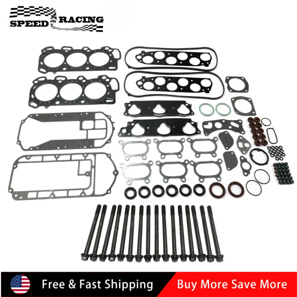 

14750326 Комплект прокладок головки для Honda Odyssey EX LX 2005-2010 Odyssey DX J35A6 двигателя SOHC, черный EA-1040