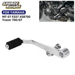 Left Shift Lever For YAMAHA MT-07 Tracer FZ-07 XSR700 2014-2025 Motorcycle Accessories Pedal Gears Adjustable Heel Shifter Lever