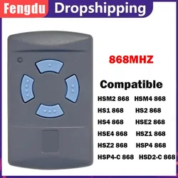 Remote Control 868 MHz Compatible With HSM2,HSM4 HSE2 HSE4 868 Garage Door Wireless Remote Command Opener