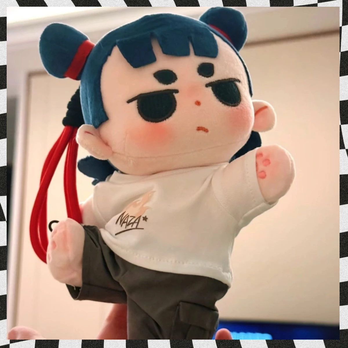 

20cm Plushes Anime Luoxiaohei Nezha Aoguang Animation Peripheral Plush Doll Chinese Fairy Tales Cotton Doll Cute Gift Toys