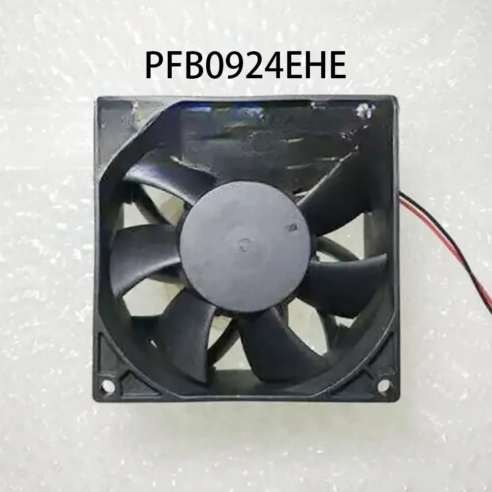 خزانة كهربائية منخفضة الطاقة DC24V 0.42A 92*92*38 مللي متر PFB0924EHE مروحة تبريد عاكسة المبرد