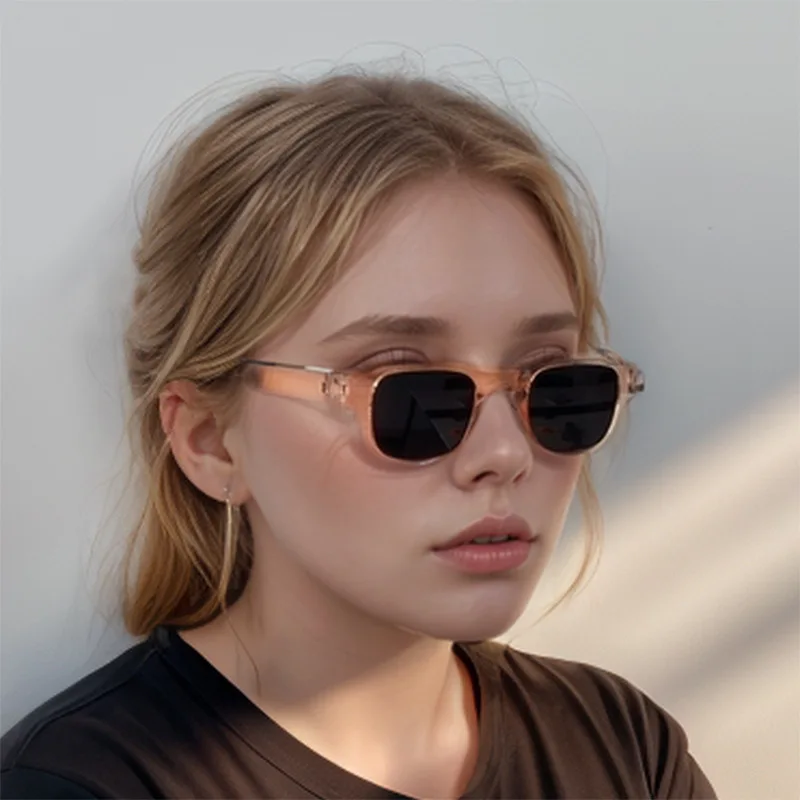 1346 European and American New Box UV Protection Sunglasses Cross-Border Wholesale Light Sunglasses Fashion Commuteruv400Glasses