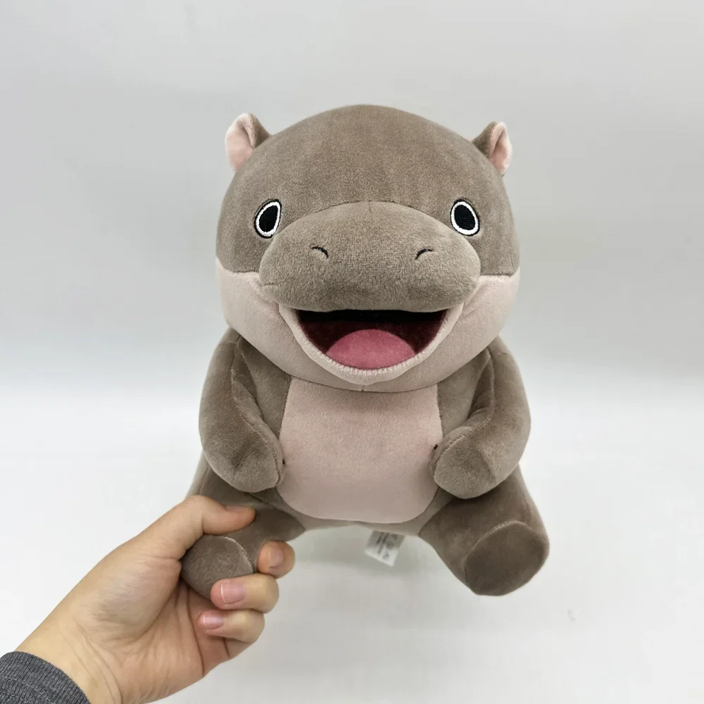 Moo Deng Hippo Plush Doll Hippo Doll  Plushies Stuffed Animal Toys  Pillow Cute Kids Boys Girls  Christmas Party Gifts