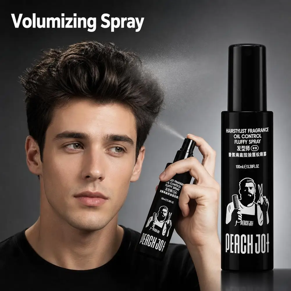 PEACH JO+ Hold Volumizing Spray Portable Matte Hair Clay Refreshing Lasting Fresh Scent Oil Control Fluffy Hair For Women & Men