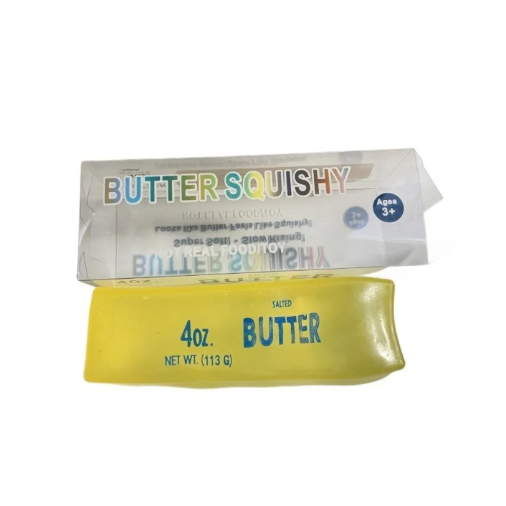 Soft Feel Butter Stick Squeezable No Rebound Moldable Butter Stick Squishy Moist Squeeze Super Soft Butter Stick Fidget Home
