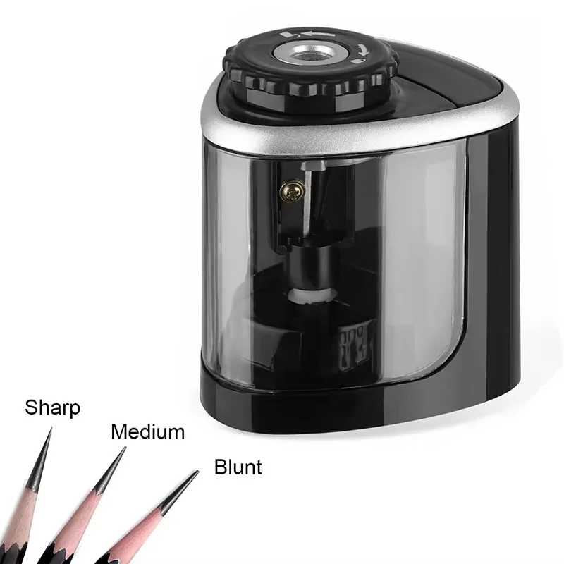 Automatic Pencil Sharpener Electric Desktop Pencil Cutter 6-