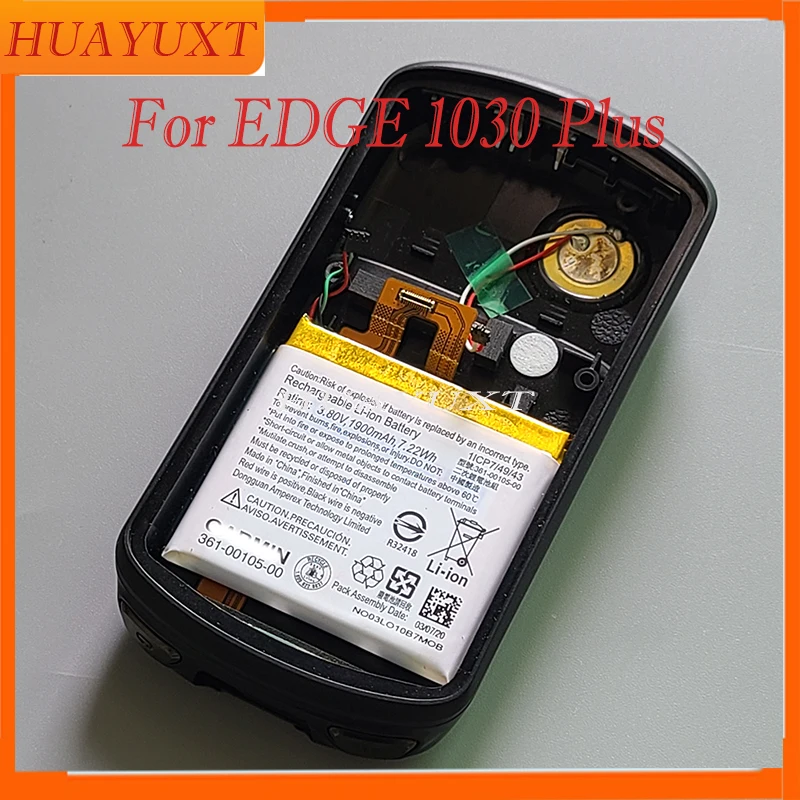 Escudo da capa traseira com bateria para garmin edge 1030 mais medidor de velocidade da bicicleta