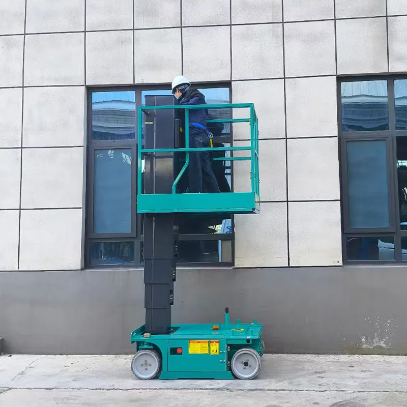 

vertical mast work platform lifts self propelled aerial platform