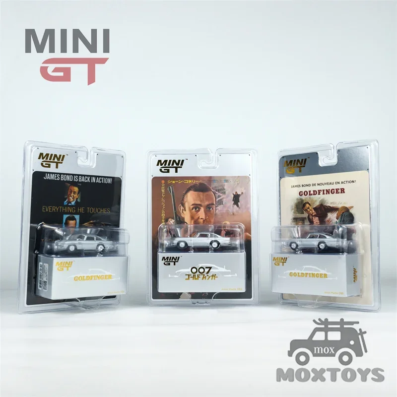 MINI GT 1:64 DB5 Goldfinger Thunderball  Diecast Model Car