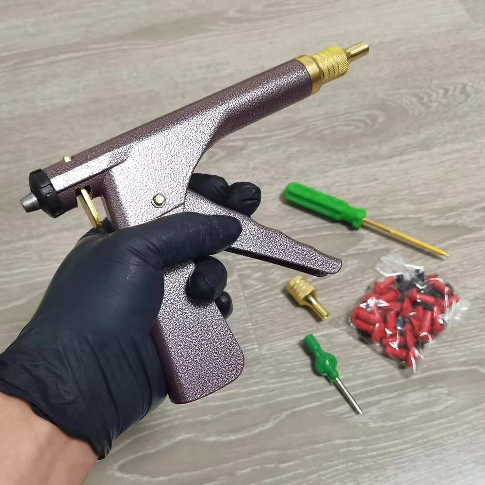 

Tire Repair Kit Heavy Duty Tubeless Tire Puncher Plug Kit with Box for Motorcycle Bike Scooter