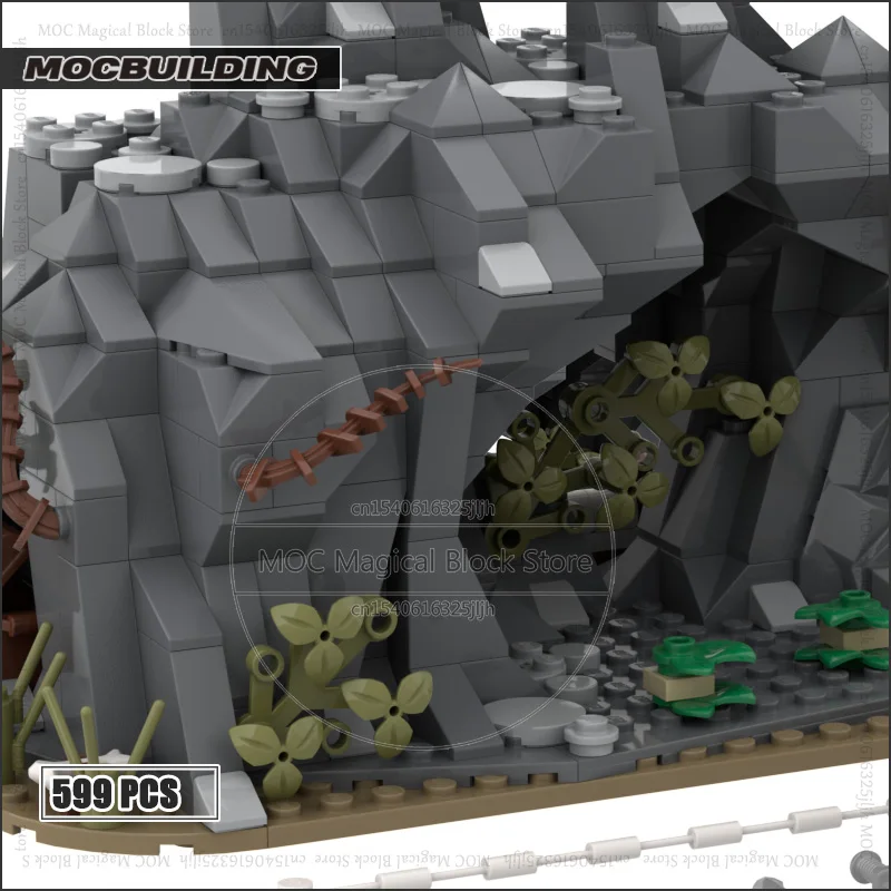 

Moc строительные блоки локации из фильмов и книг технология кирпичи DIY сборка модель коллекция дисплей игрушки рождественские подарки