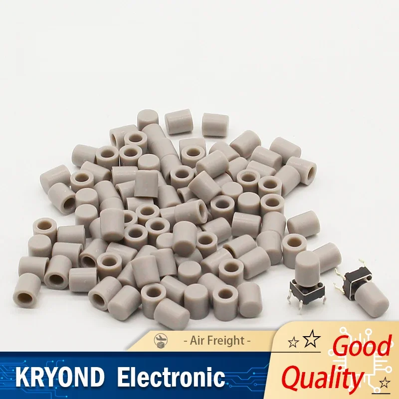 100Pcs Gray Plastic…