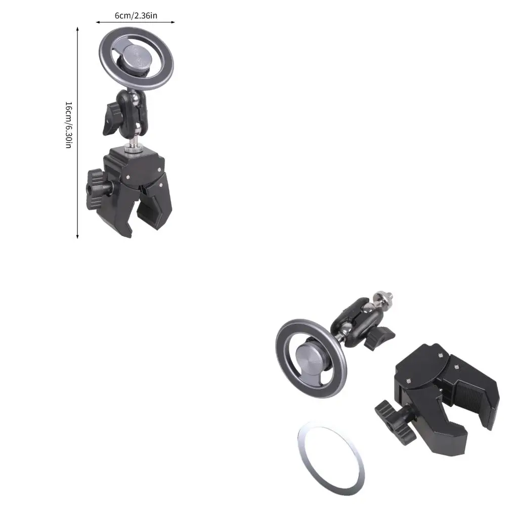  Flexible Arm Bike Phone Mount with Secure Grip Suitable for Outdoor Activity