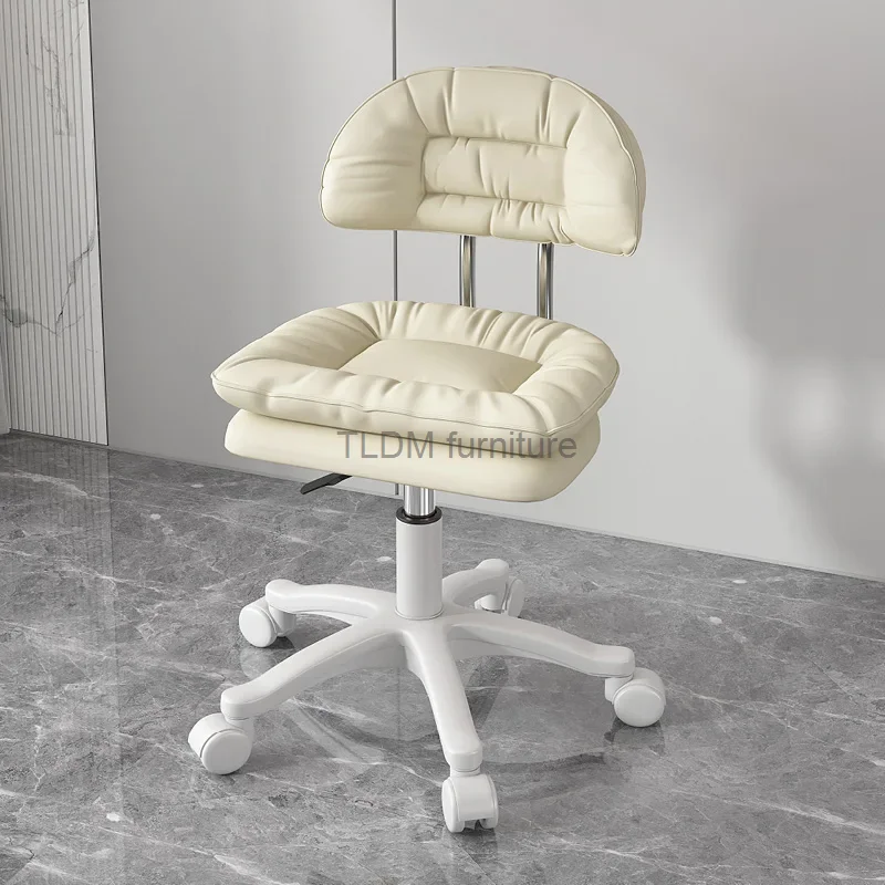 

Makeup Beauty Barber Chair Salon Hair Salon Swivel Hairdressing Cosmetic Saddle Pedicure Recliner Silla De Barbero Furniture