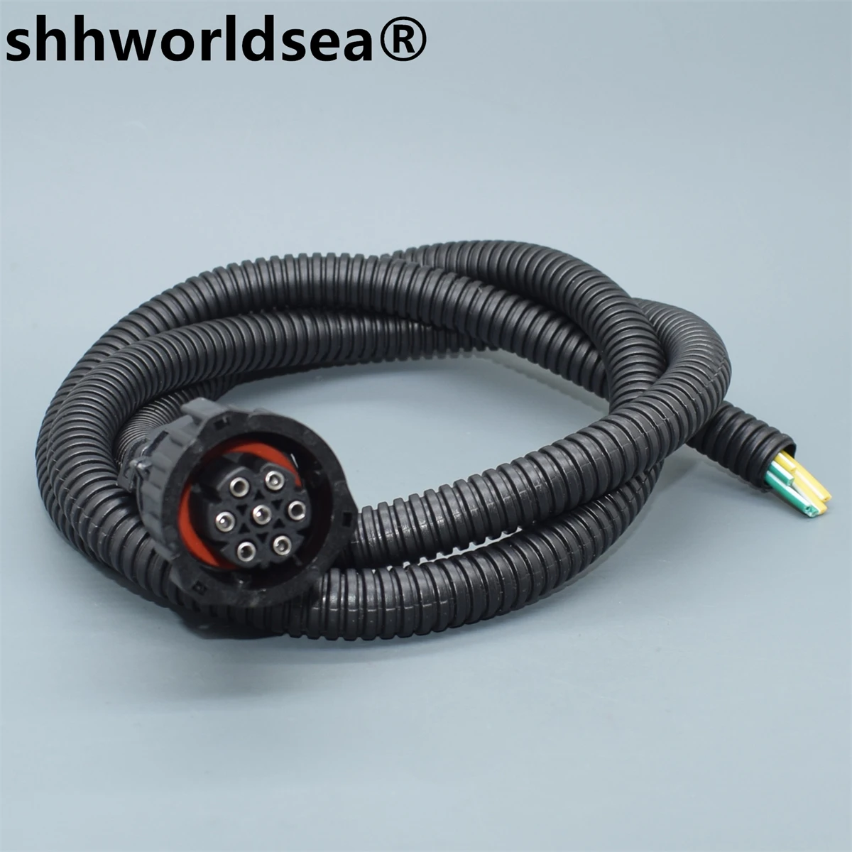 

shhworldsea 1meter 7pin 1.5mm Bu-Ste Kpl Circular Din Housings Connector Male Female 1.5MM Socket Plug 967650-1 DJ3073Y-1.5-21