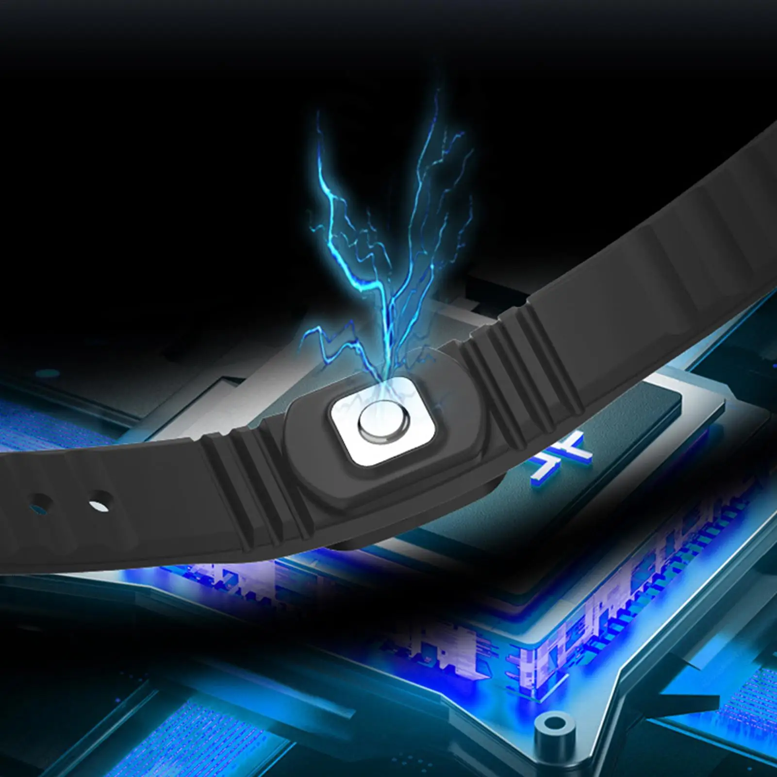 سوار معصم مضاد للكهرباء الساكنة للجنسين، حزام معصم قابل للتعديل ومضاد للكهرباء الساكنة، سوار تأريض للبالغين والنساء والرجال