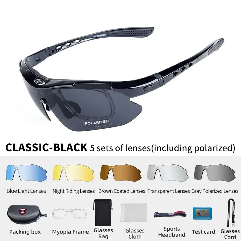 

Polarized Bicycle Sports Glasses, Cycling glasses, UV400, Running Sunglasses Fishing, Billiards goggles Tennis glasses Bowling,