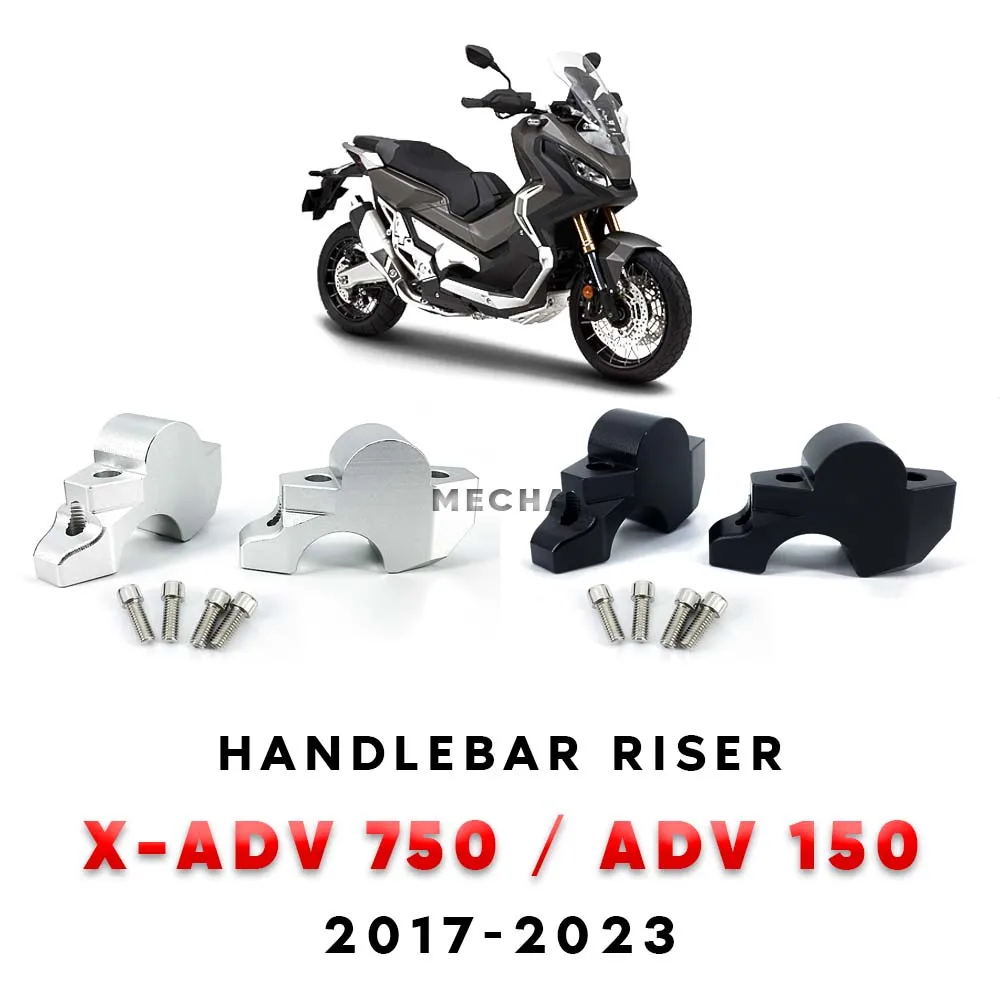 

Motorcycle Handlebar Riser For Honda X-ADV 750 XADV750 XADV ADV 150 ADV150 Drag Handle Bar Clamp Extend Adapter Backwards