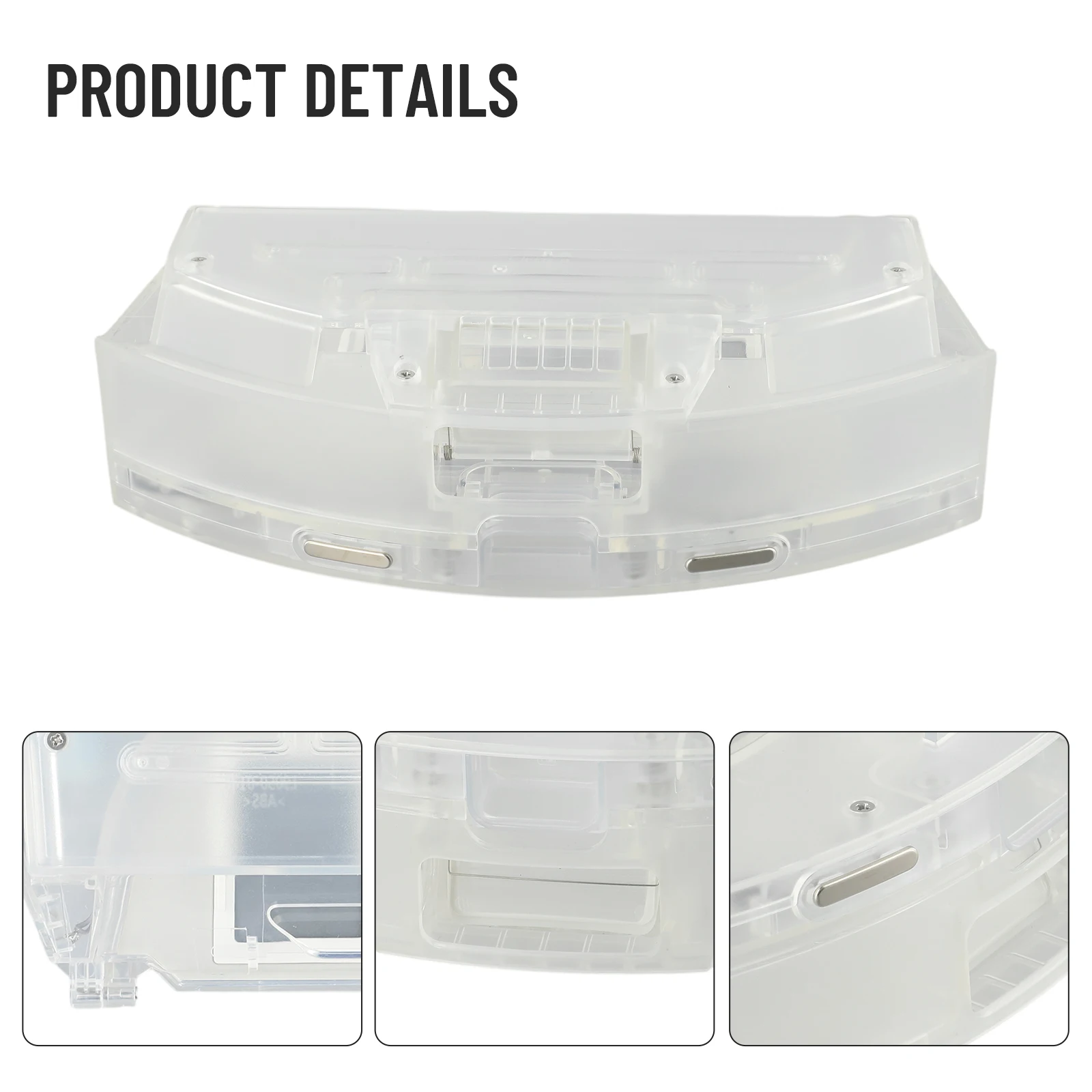OEM-Style Dust Container for Ultenic M8PRO and For T10 Robot Vacuums Proper Alignment with Suction Port and Stable Fit