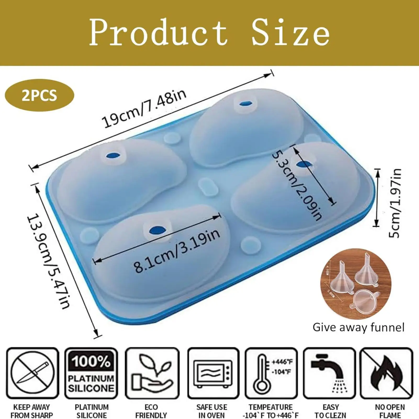 ثلاثية الأبعاد المانجو قالب من السيليكون 4-تجويف الغذاء الصف موس كعكة قوالب أدوات المطبخ الخبز لحفل الزفاف الحلويات المعجنات خبز #6