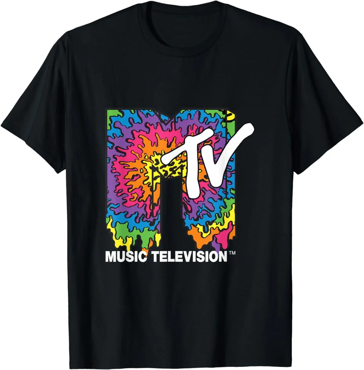 

Classic MTV Melting Tie Dye T-Shirt