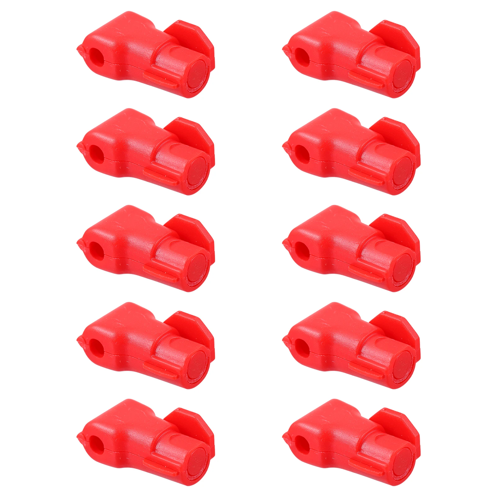 

10pcs Anti Theft Display Hook Security Pegboard Hook For Counter Lightweight Durable Easy Install No Tools Counter