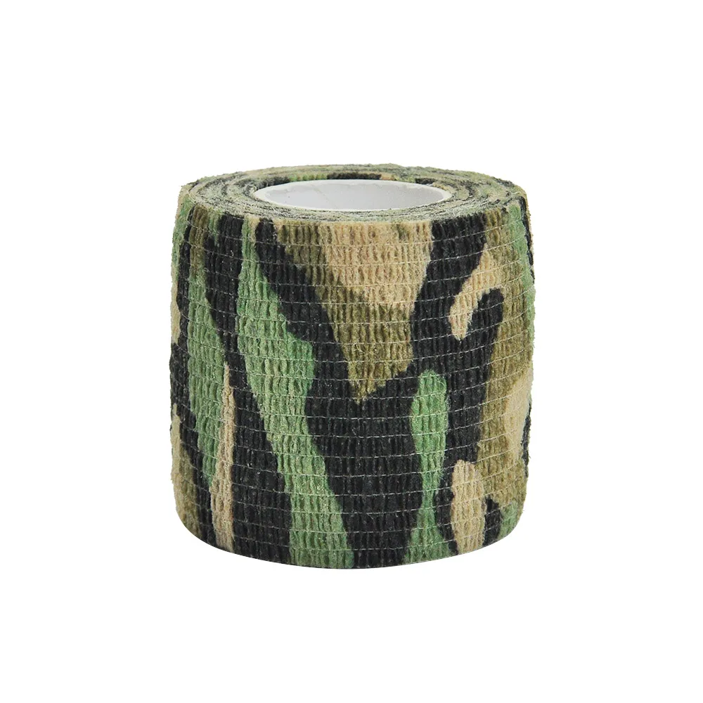 1/6/10 pcs wetlands Elastic Outdoor Hunting Camouflage Stealth Tape Waterproof Wrap Durable Self Adhesive Elastic Bandage