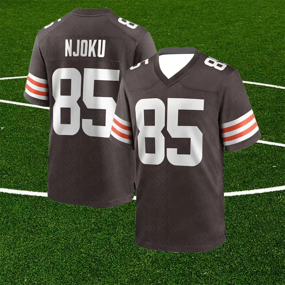 Brown Jersey No. 6/85/95 Classic Short-Sleeved Outdoorray Jeremiah Owusu-Koramoah David Njoku Myles Garrett Cleveland Browns