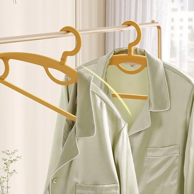 Multi-function Plastic Wardrobe Closet Hangers Household Wide Shoulder Non-trace Suit Coat Non-slip Rack  Organizers Storage