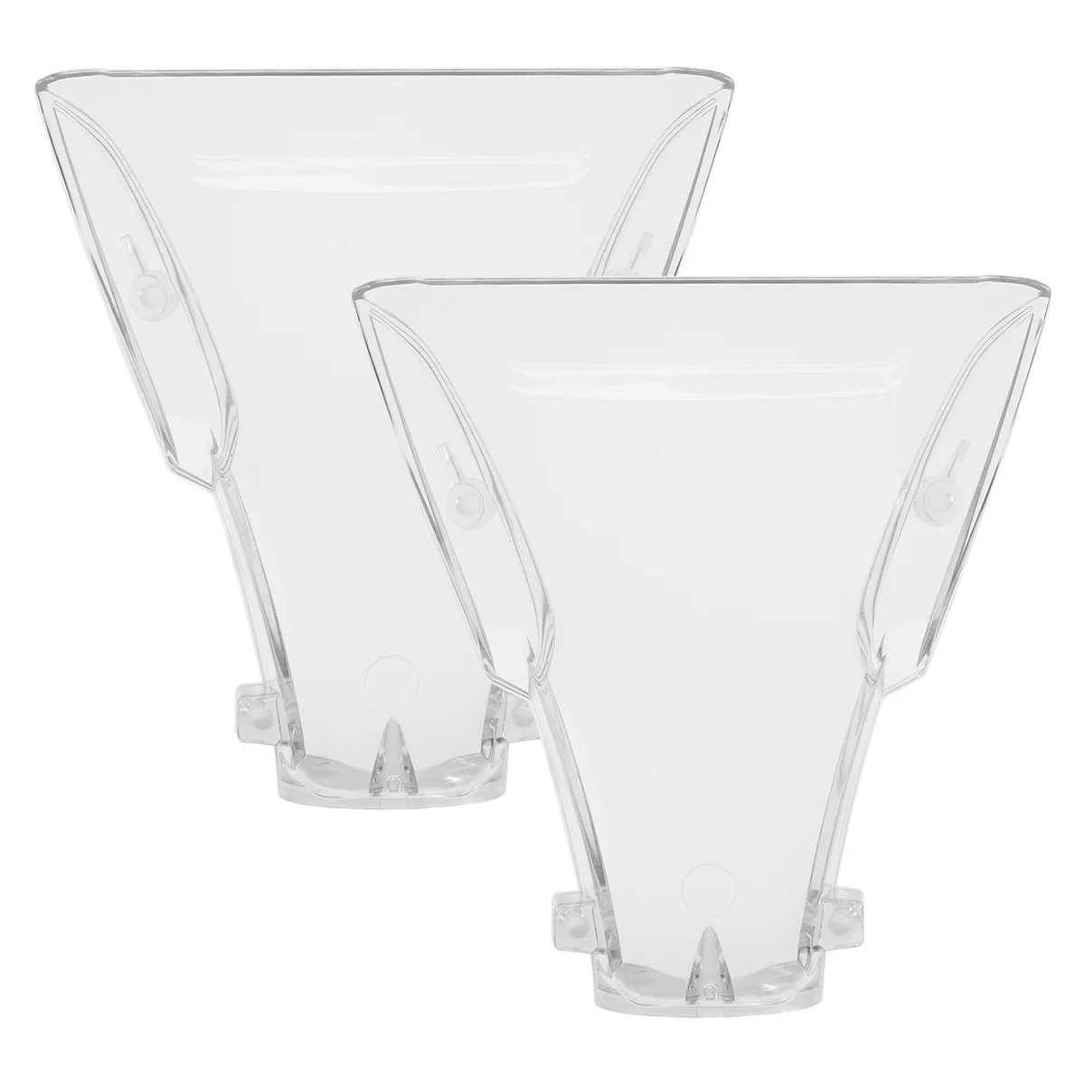 Cubierta transparente de 2 piezas para Puzzi 10/1 10/2 8/1, recambio de tapicería, herramienta de mano, número de pieza: 4.130-001,0