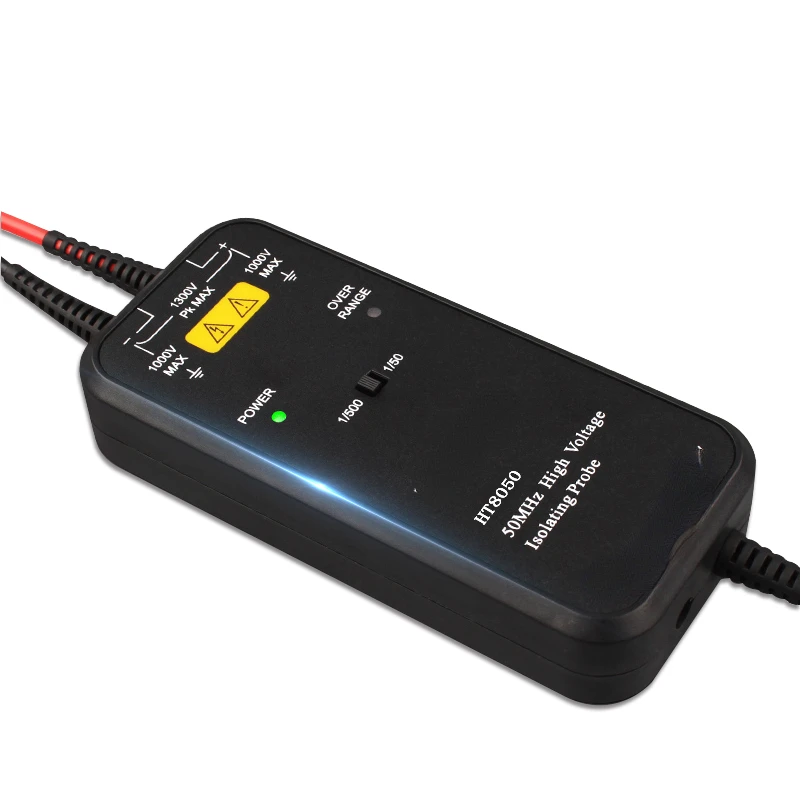 HT8050 / HT8100 Oscilloscope Probe High Voltage Differential Probe, 50MHZ-100MHZ Bandwidth