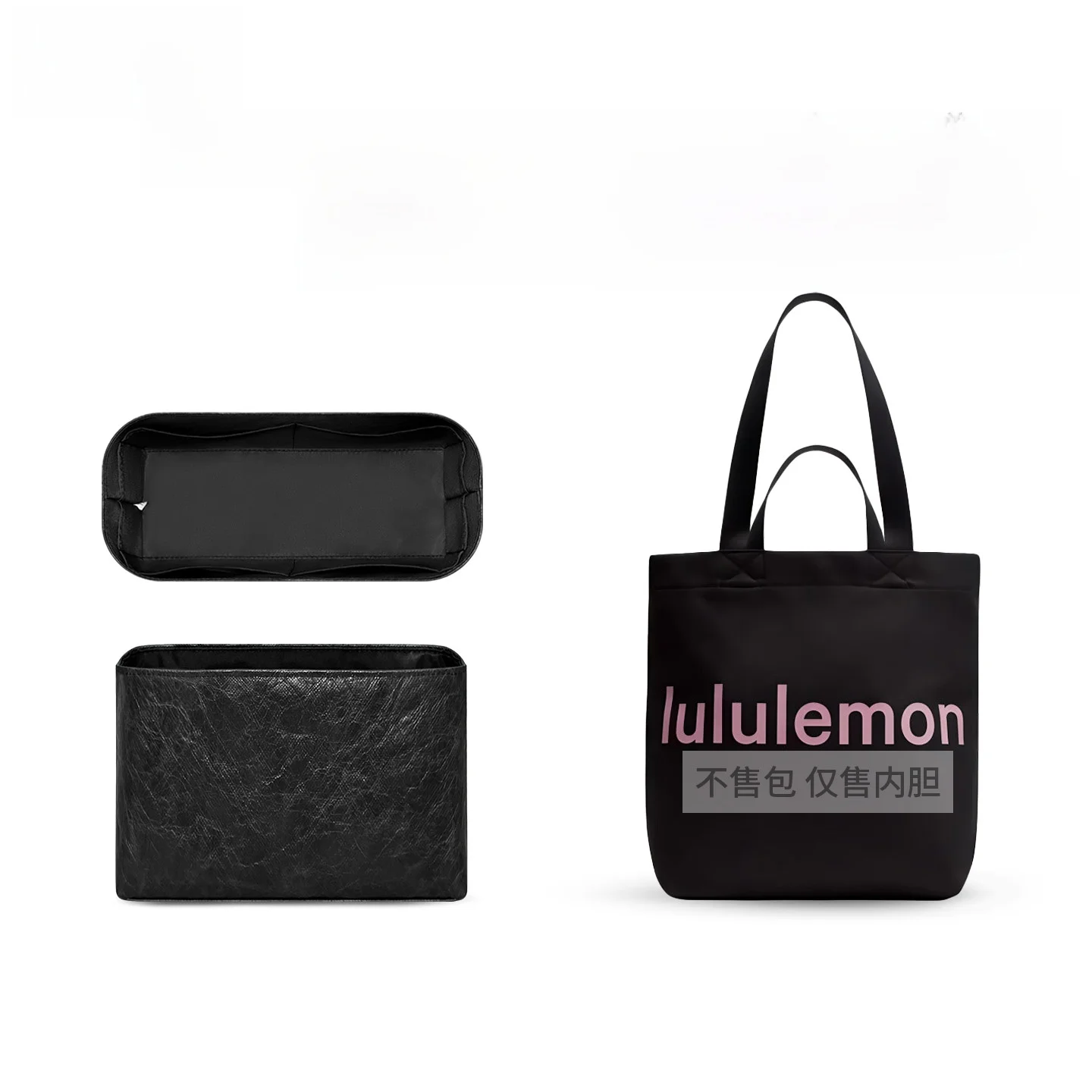 

Tixingfan Canvas Bag Inner Pouch Medium Size Handbag Organizer Simple Sle Waterproof Deee Medium Handmade Stitching