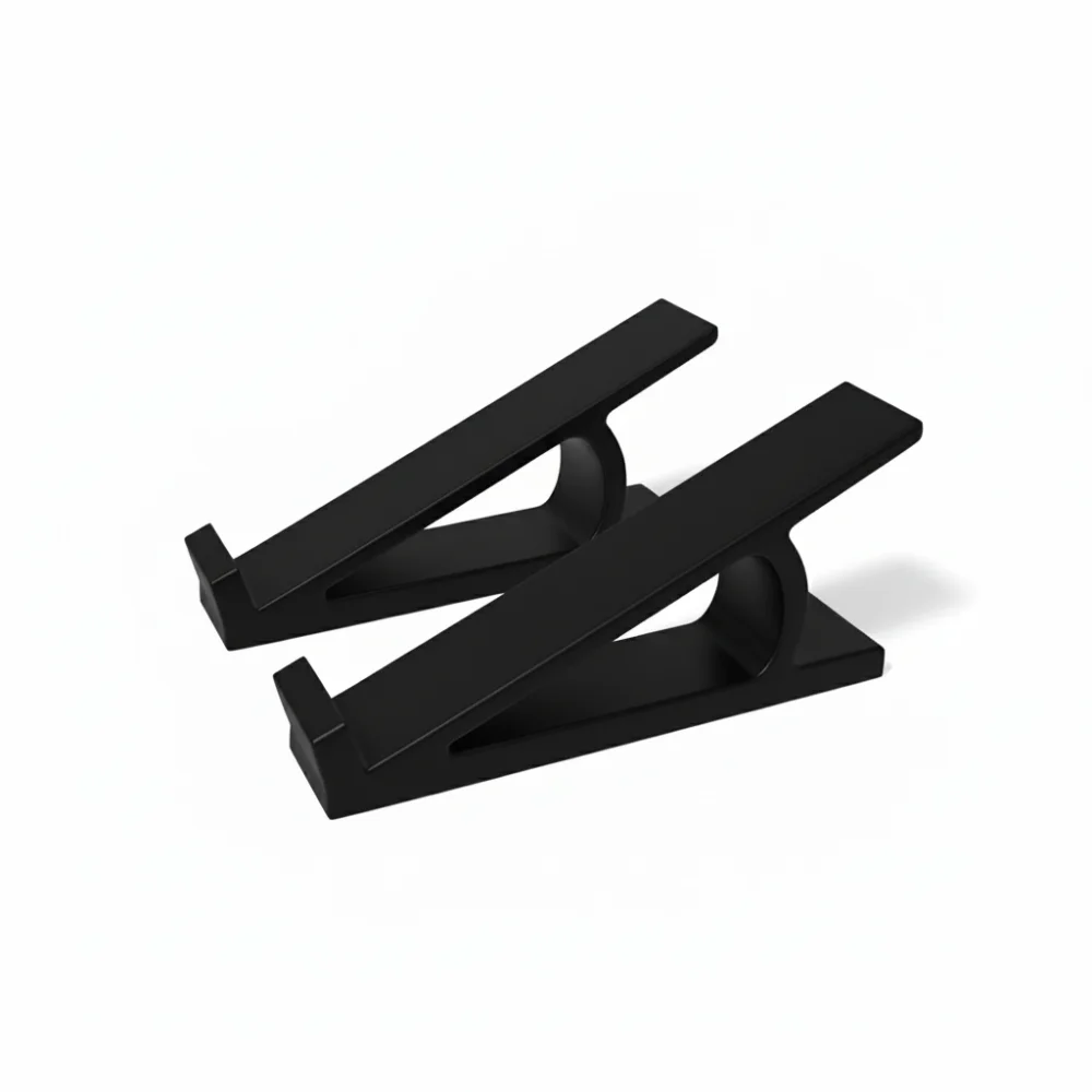 1 Pair New Portable Keyboard Elevated Stand Accessories Raised Keyboard Angle Computer Keyboard Riser Plastic Monitor Holder