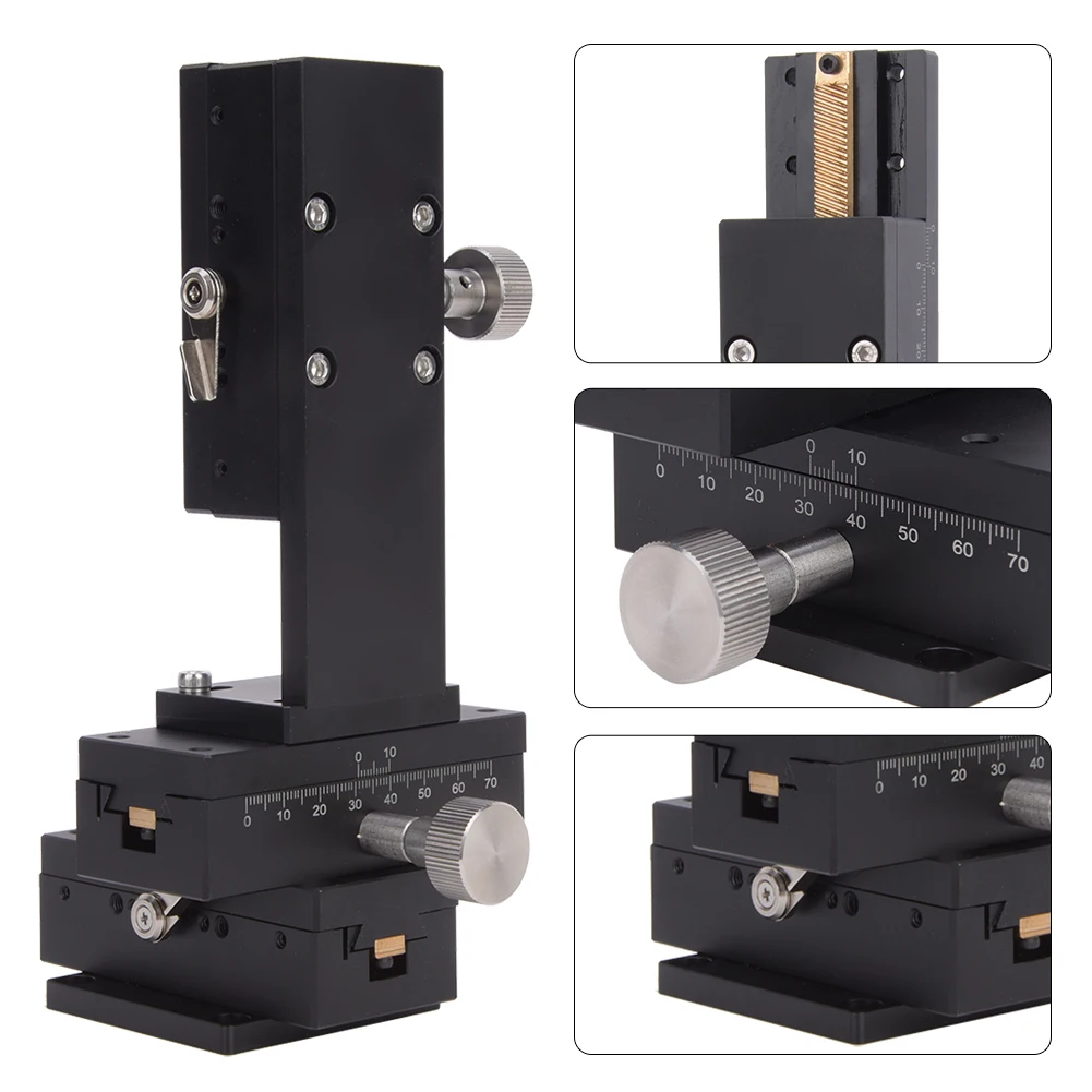 والعتاد انزلاق المرحلة دليل التشذيب انفصال قابل للتعديل والعتاد عالية الدقة المرحلة 40x90 مللي متر دليل التشذيب الجدول