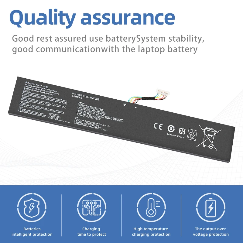 SUOZHAN C41N2208 Battery For ASUS ROG ALLY Gaming Handheld series of RC71L/PC71L Expand high capacity of 74Wh mod upgrade