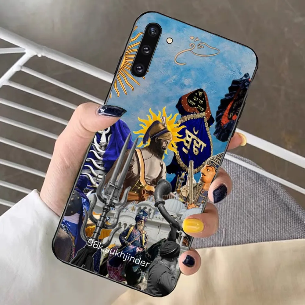 Nihang Singh Sikh Warrior Phone Case For Samsung Note 8 9 10 20 pro plus lite M 10 11 20 30 21 31 51 A 21 22 42 02 03