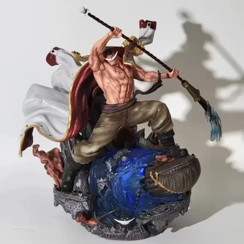 One Piece 41cm Anime Figure On Top Of The War Edward Newgate Action Figurine Statue Pvc Model Collection Toys Birthday Gifts