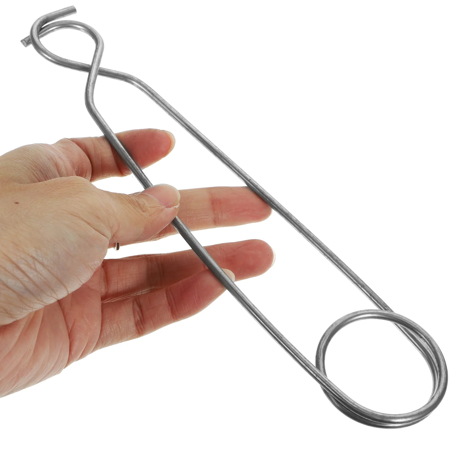 

3pcs Stainless Steel Fishing Jaw Spreader Fish Mouth Gripper Camping Pot Hook Outdoor Cooker Hanger Multi-Functional Tool