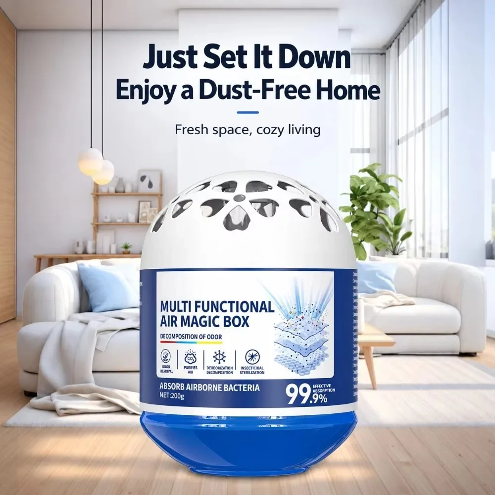 200g Airs Magics Box Multi Functional Indoor Airs Purification Dust Removal Magics Box Automatic Quiet Suction Dust Removal