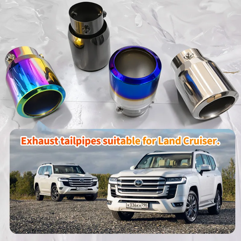 

For Toyota Land Cruiser ,reiz,for Lexus stainless steel exhaust pipe tail throat