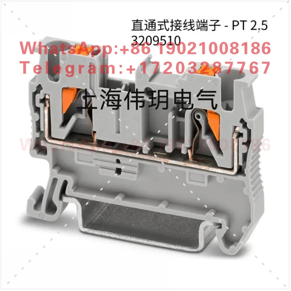 Terminal block in-line connection 2.5 square diameter through PT2.5 genuine 3209510