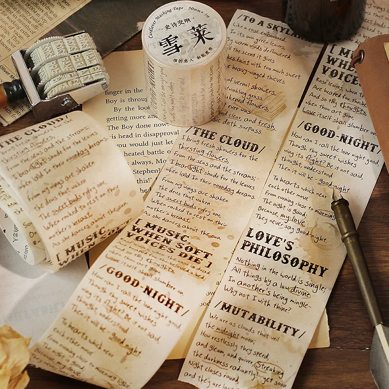 50Mm*3M Vintage Eng… - image