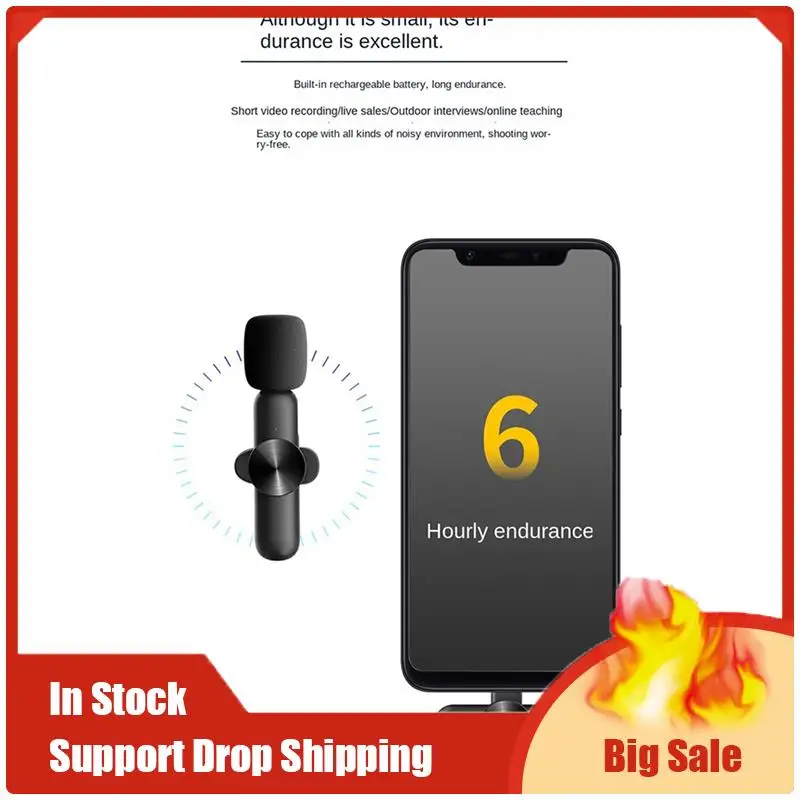 أفضل العروض ميكروفونات Lavalier اللاسلكية التوصيل والتشغيل للحد من الضوضاء ومزامنة تلقائية وطية صدر السترة وبث مباشر ومدونات الفيديو والمقابلة