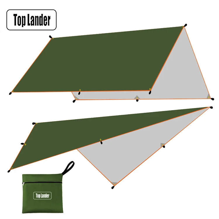 5x3m 4x3m 3x3m Waterproof Tarp Tent Shade Ultralight Garden Canopy Sunshade Outdoor Camping Awning Tourist Beach Sun Shelter