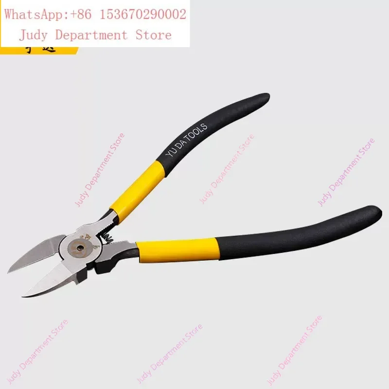 Hot Sale Yuda Chrome Vanadium Steel Diagonal Pliers 5 Inch 6 Inch Wire Cutting Electrical Electronic Shear Nozzle Pliers