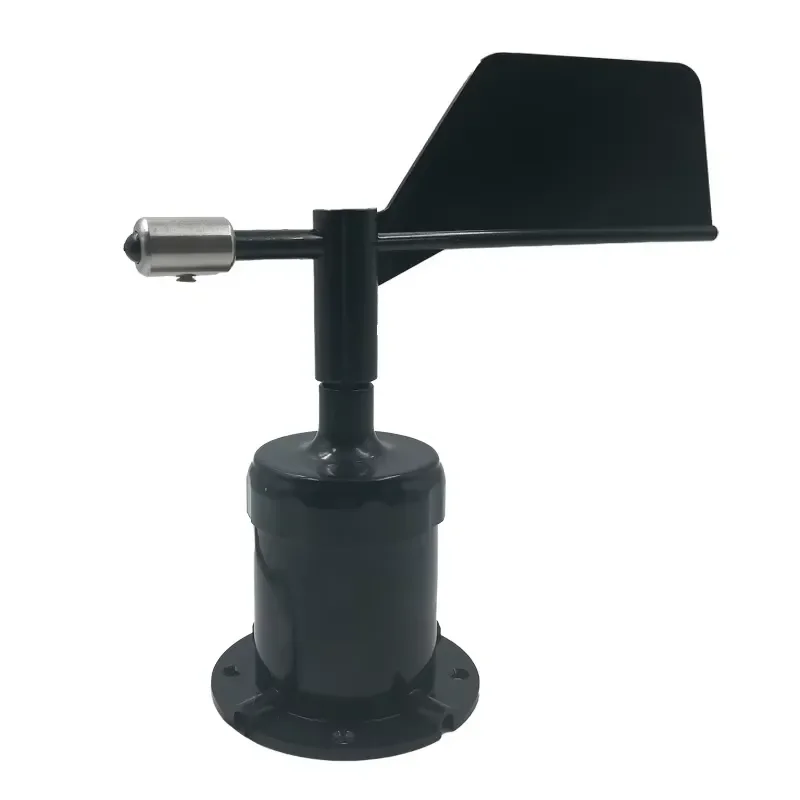 Wind Speed and Direction Sensor Three Cups Meteorological Site Tower Crane Mine 485 Polycarbon High Precision Anemometer