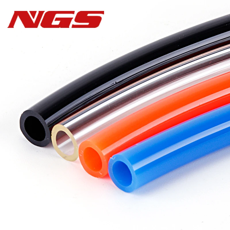 10M Polyurethane PU Tubing Compressed Air Hose For Compressor Pneumatic Tube Gas Pipe Line 4mm 6mm 8mm 10mm 12mm Fitting