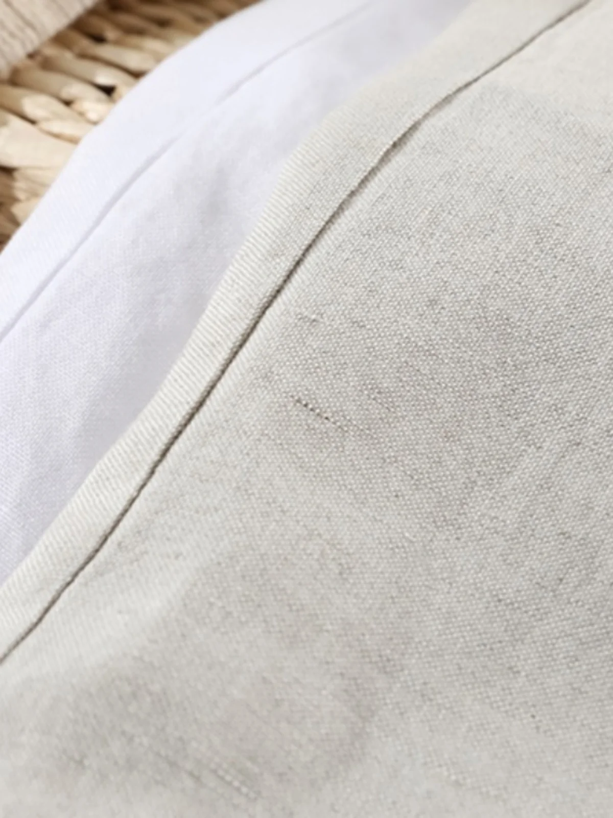 Linnen rechte pijpen ort broek dames zomer 2024, faionable semi-elastische taille, veelzijdige casual dunne ademende hotpants