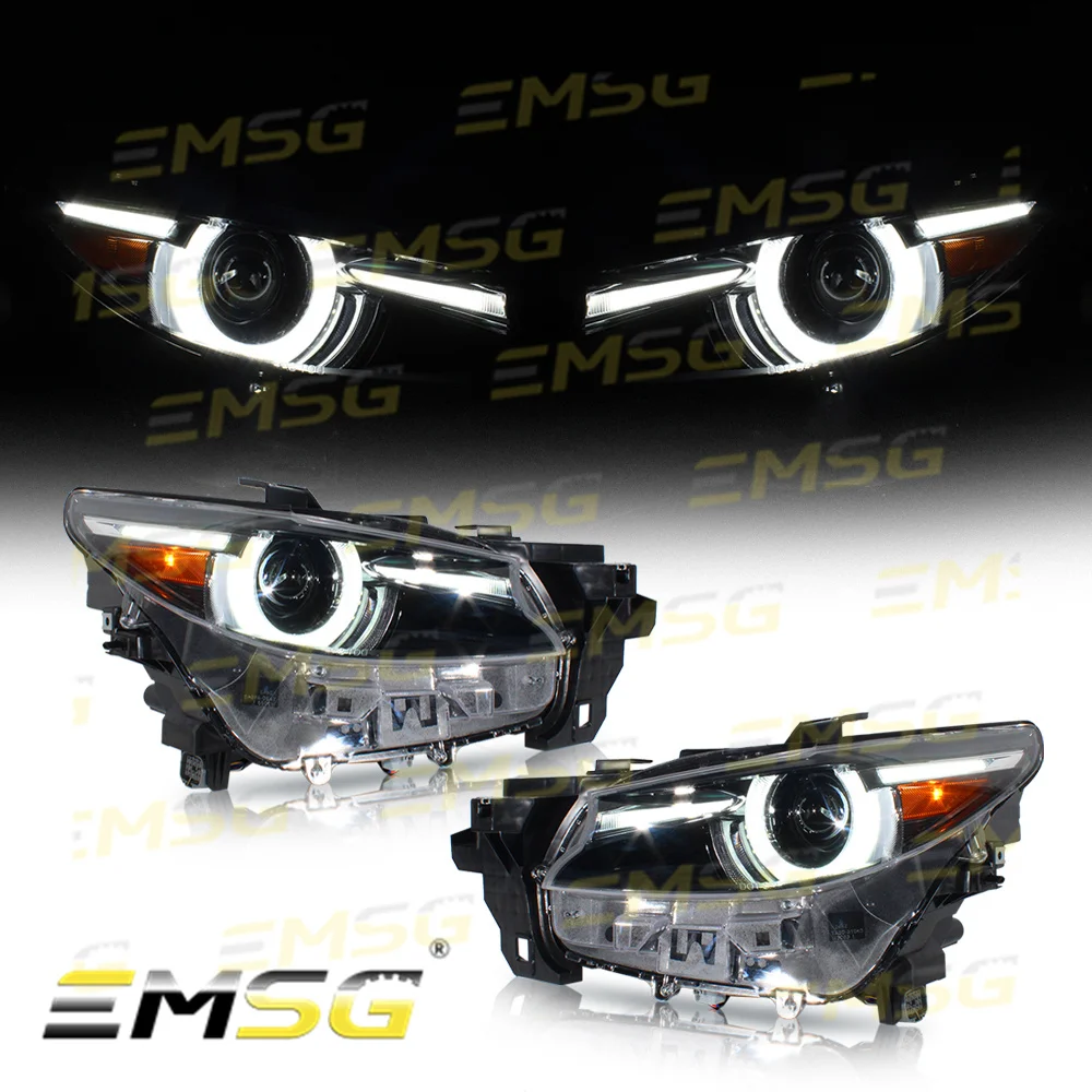 LED Front Headlight For Mazda CX-9 2016 2017 2018 2019 2020 2021 2022 2023 Car accessories Turn Signal TK50-51-031C TK50-51-041C